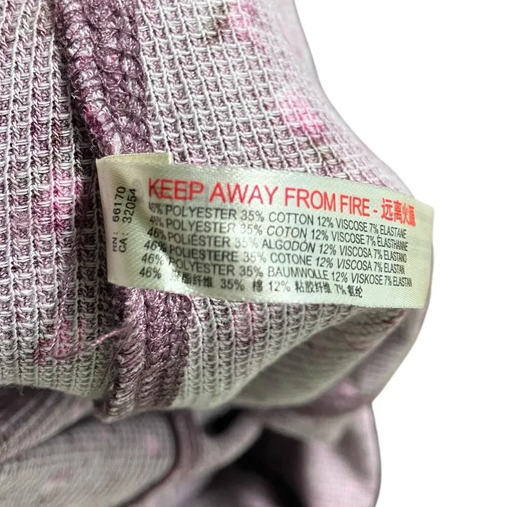 Free People Purple Thermal‎ Long Johns Sleepwear One Piece Pajama